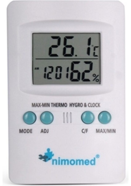 Nem ve Sıcaklık Ölçer, Hassas ve Pratik Kullanım Için Ideal Cihaz