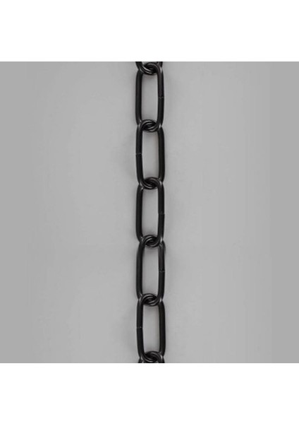 10 Metre Siyah Avize Zinciri, Şık ve Dayanıklı Elektrik Bağlantısı