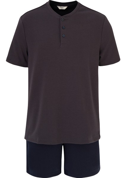 Erkek Uyku Giyim Tişört Şort Takım