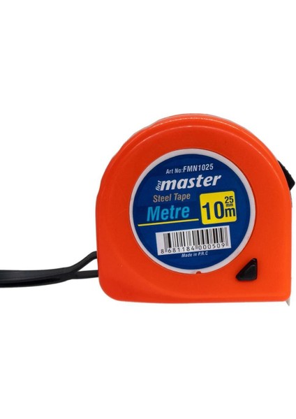 10 Metre Çelik Şerit Metre, Dayanıklı ve Hassas Ölçüm Aracı fırsatları