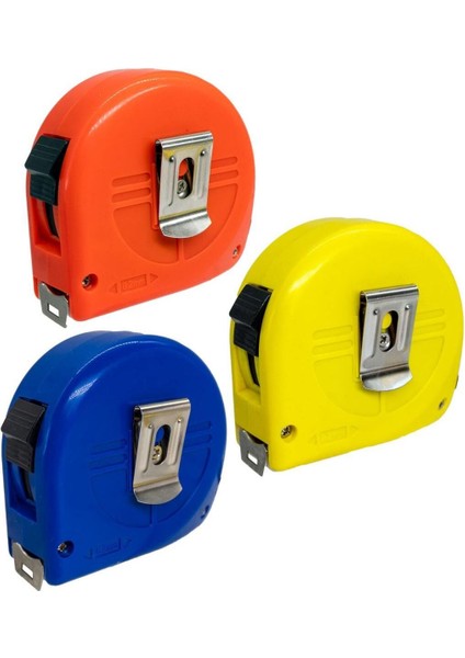 10 Metre Çelik Şerit Metre, Dayanıklı ve Hassas Ölçüm Aracı