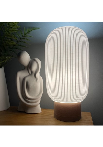 Modern Beyaz Abajur, Şık ve Fonksiyonel Dekoratif Aydınlatma Seçeneği fırsatları