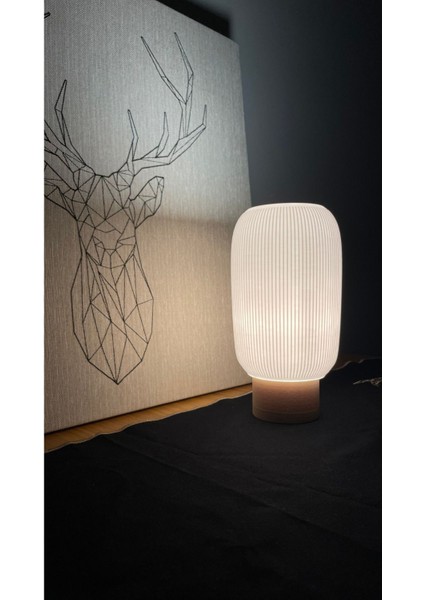 Modern Beyaz Abajur, Şık ve Fonksiyonel Dekoratif Aydınlatma Seçeneği indirimleri