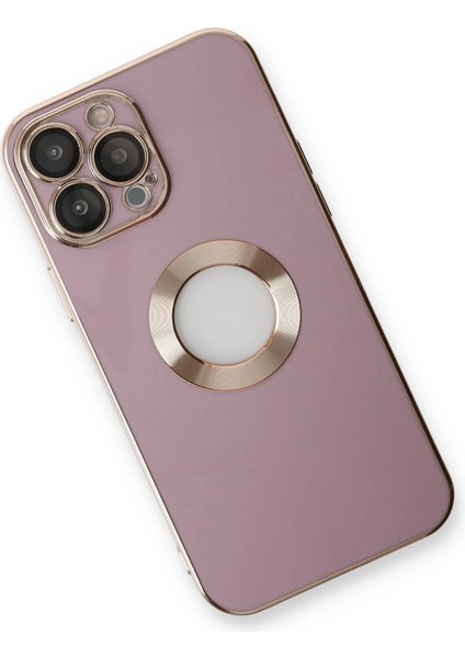 Newface iPhone 13 Pro Max Kılıf Store Silikon - Mor modelleri
