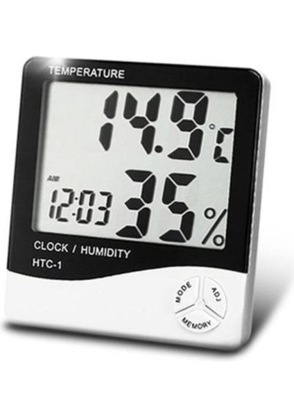 Htc-1 Dijital Termometre, Sağlık ve Günlük Kullanım Için Güvenilir Ölçüm