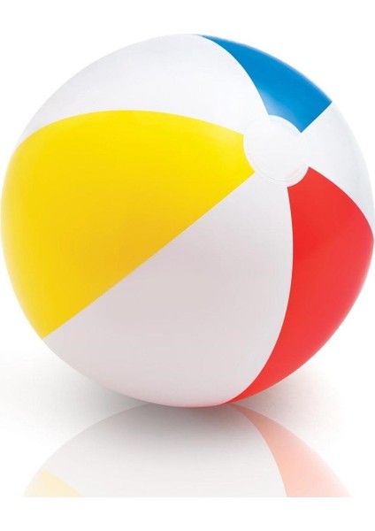 51 cm Deniz Topu, Beyaz, Eğlence ve Plaj Aktiviteleri Için Ideal