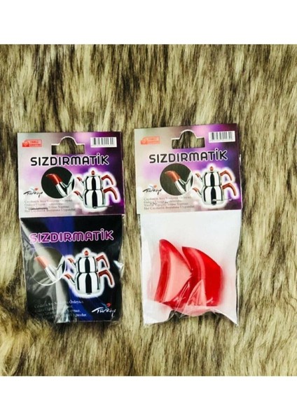 Kırmızı Sızdırmaz Çaydanlık Sıvı Tutucu Çiftli Set