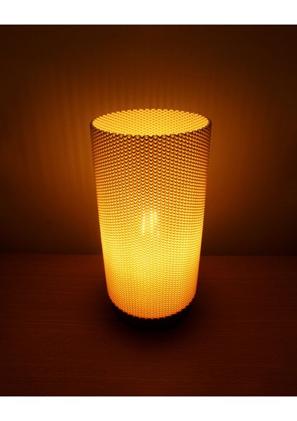 Kahverengi Gölge Abajur, Şık ve Modern Tasarım, Ev Dekorasyonu Için Ideal Seçim