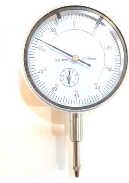 Yüksek Hassasiyetli Komparatör Saati Kulaklı 0.10 x 0.01 mm