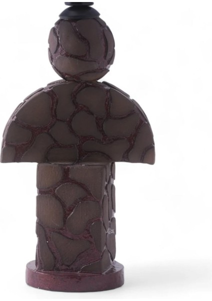 Şık Kahverengi Abajur, Evinizde Sıcak ve Doğal Bir Atmosfer Yaratır fiyatları