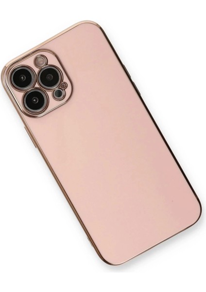 Newface iPhone 13 Pro Max Kılıf Volet Silikon - Pembe modelleri