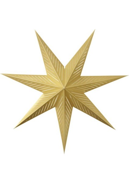 Şık Pirinç Abajur Başlığı, 70 Cm, Sarı Renkli, Modern ve Zarif Tasarım