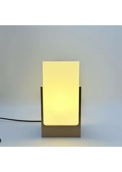 Modern Şık Tokyo Abajur, Ekru Renkli ve Zarif Tasarım ile Evinizde Şıklık Sağlar