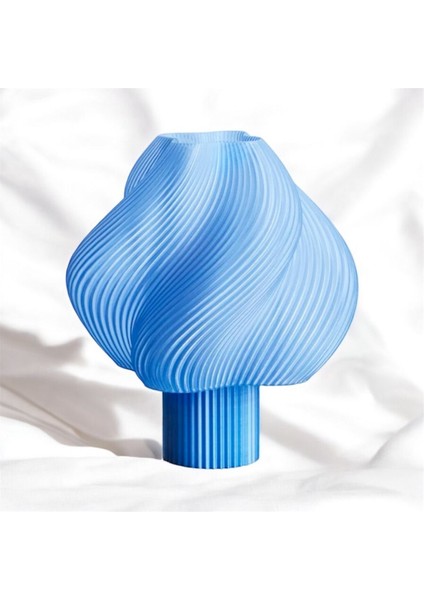 Modern Sarı ve Mavi Abajur, Şık Masa Lambası, Ev ve Ofis Aydınlatması fiyatları