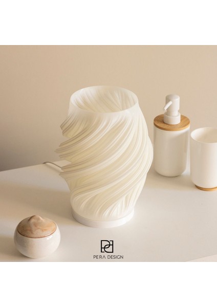 Beyaz Luna Abajur, Şık ve Zarif Tasarım ile Evinizin Atmosferini Güzelleştirir indirimleri