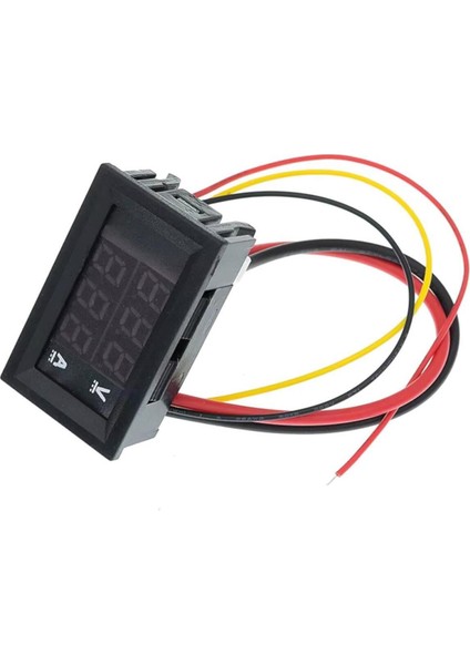 Çift LED Ekranlı 0.28 Inç Voltmetre ve Ampermetre Ölçüm Modülü fırsatları
