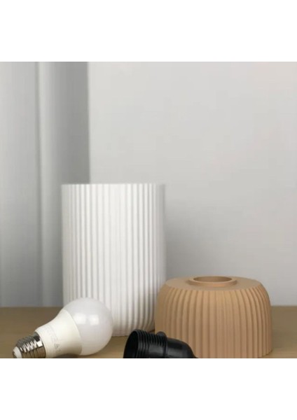 Modern Beyaz Lize Abajur, Şık ve Zarif Ev Dekorasyonu Için Ideal Seçim modelleri