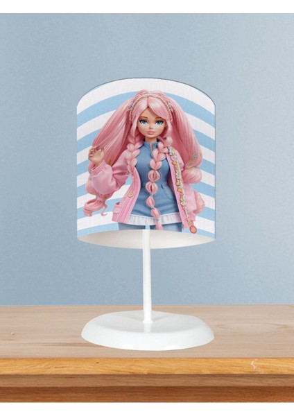 Çocuk Odası Renkli Desenli Abajur, Sevimli ve Şık Dekorasyon Seçeneği