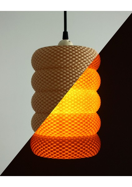 Kahverengi Ubuntu Abajur Avize, Şık ve Modern Dekorasyon Seçeneği