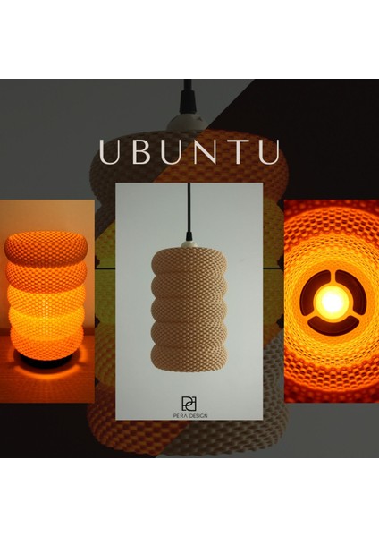 Kahverengi Ubuntu Abajur Avize, Şık ve Modern Dekorasyon Seçeneği fiyatları