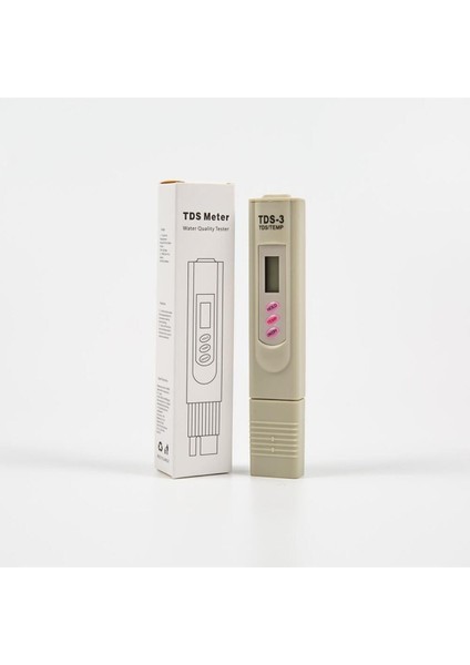 Su Kalitesi ve Saflık Ölçüm Cihazı, Pil ile Birlikte, Güvenilir Ölçüm Aracı