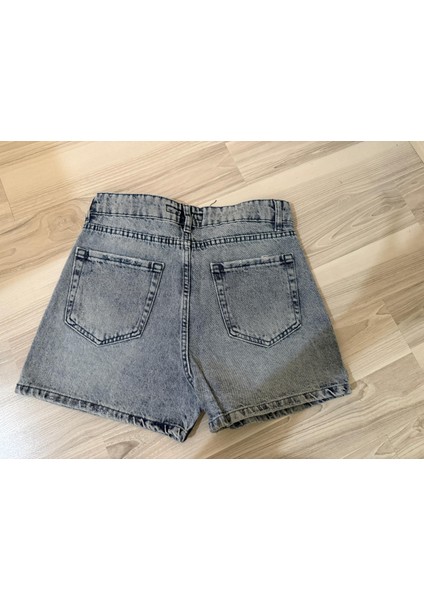 Taşlı Denim Şort fırsatları