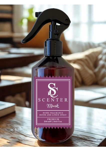 Musk Oda ve Çamaşır Spreyi Oda Kokusu 250 ml