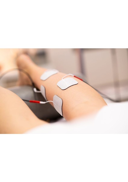 Ekstra Yapışkanlı 5 Paket Tens Pedi Elektrot, Konforlu ve Güçlü Bağlantı Sağlar