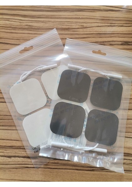 Ekstra Yapışkanlı 5 Paket Tens Pedi Elektrot, Konforlu ve Güçlü Bağlantı Sağlar modelleri