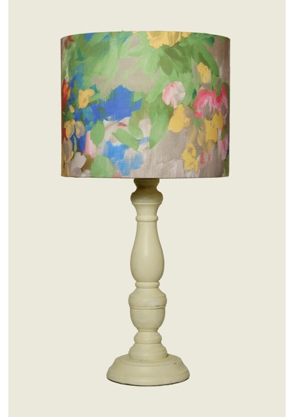 Pembe Çiçekli Modern Abajur, Şık ve Dekoratif Aydınlatma Seçeneği fiyatları