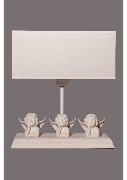 3'lü Beyaz Melek Figürleri, Zarif ve Şık Dekoratif Süsler