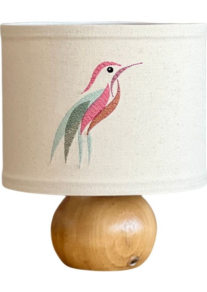 El Yapımı Ahşap Abajur, Şık ve Doğal Dekorasyon, Sıcak Atmosfer Sağlar indirimleri