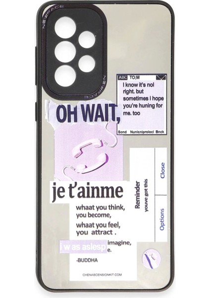 Newface Samsung Galaxy A33 5g Kılıf Mirror Desenli Kapak - Mirror - 4 fiyatları