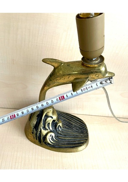 El Yapımı Pirinç Abajur Aplik ve Masa Lambası, Sarı, Şık ve Sıcak Işık indirimleri