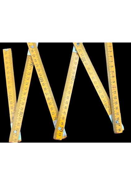 Ağaç Metre 1 Mt, Yüksek Kaliteli Ahşap Ölçüm Aracı fırsatları