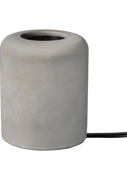 Gri Beton Abajur 10 Cm, Şık ve Modern Tasarım ile Işıklandırma Keyfi