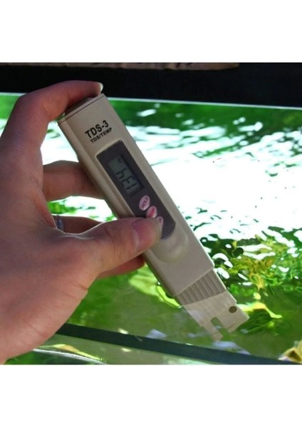 Dijital Su Kalite Ölçüm Cihazı, Tds Metre, Hafif ve Kullanışlı Su Ölçüm Aleti