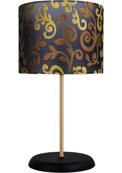 Kahverengi Metal Abajur, Şık ve Modern Tasarım, Evinize Sıcaklık Katacak