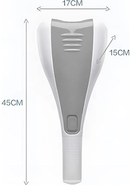 Çift Başlıklı 2 Kademeli Masaj Aleti, Boyun, Bel, Sırt ve Bacaklar Için Büyük Boy