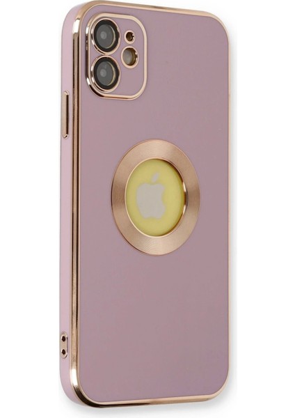 Newface iPhone 12 Kılıf Store Silikon - Mor