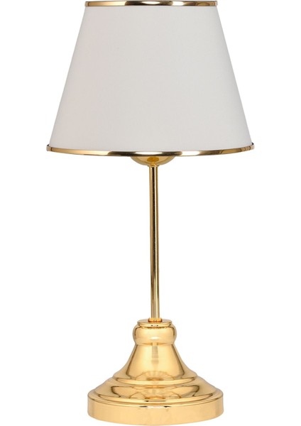 Şık Bej Metal Abajur, Modern ve Zarif Tasarım, Evinize Şıklık Katar modelleri