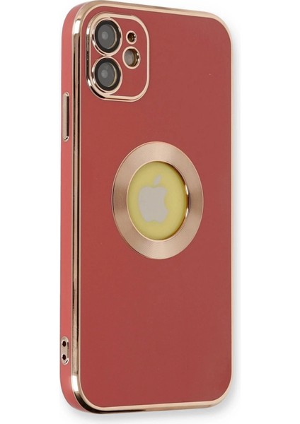 Newface iPhone 12 Kılıf Store Silikon - Kırmızı
