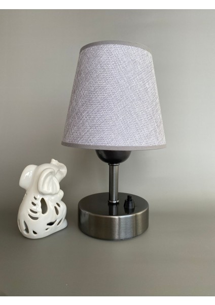 Şık ve Fonksiyonel Gece ve Masa Lambası, Açık Gri ve Siyah Renk Seçenekleriyle fiyatları