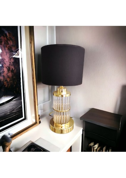 Şapkalı Abajur, Üfleme Cam, 45CM, Şık ve Modern Dekoratif Aydınlatma fiyatları