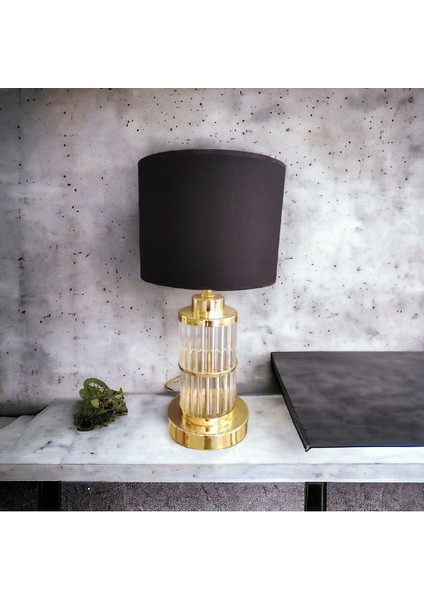 Şapkalı Abajur, Üfleme Cam, 45CM, Şık ve Modern Dekoratif Aydınlatma modelleri