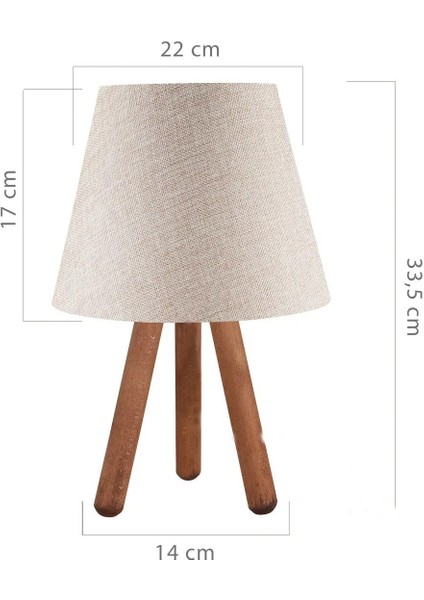 Kahverengi Ahşap Keten Kumaş Abajur Başlığı, Modern ve Doğal Tasarım fiyatları