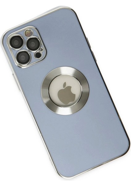 Newface iPhone 12 Pro Kılıf Store Silikon - Sierra Blue modelleri