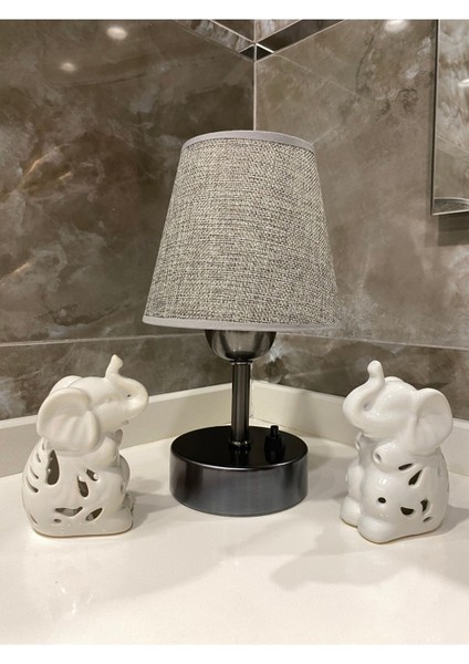 Şık Pilli Abajur ve Masa Lambası, Gece Işığı, Modern Dekoratif Aydınlatma modelleri