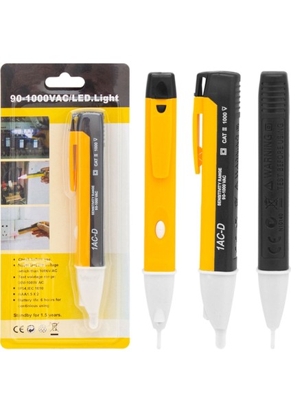 Çoklu Voltaj Test Cihazı, Elektrik Ölçüm Dedektörü, Güvenli ve Hassas Kullanım modelleri