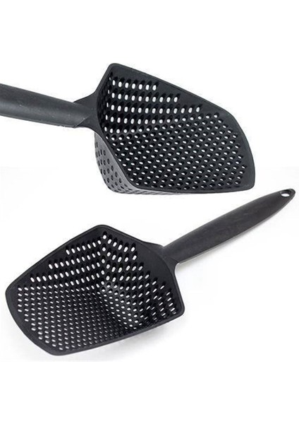 Renkli Süzgeç, Makarnalık ve Salata Kepçesi, Kedi Kumu ve Kürek Seti